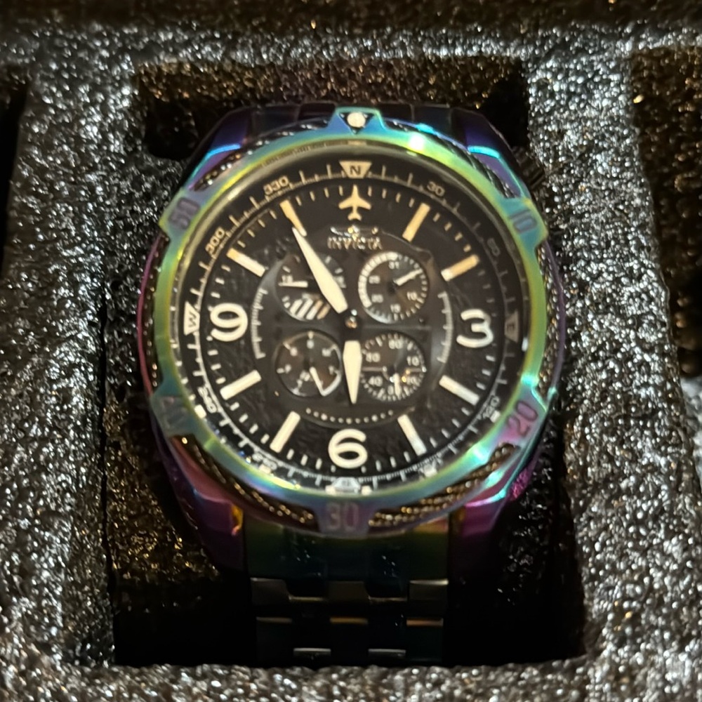 Men’s Invictata Aviator Watch